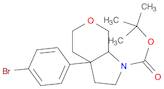 3A-(4-Bromo-Phenyl)-Hexahydro-Pyrano[3,4-B]Pyrrole-1-Carboxylic Acid Tert-Butyl Ester