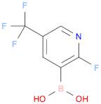 2-Fluoro-5-(trifluoromethyl)pyridine-3-boronic acid