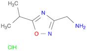[(5-isopropyl-1,2,4-oxadiazol-3-yl)methyl]amine hydrochloride