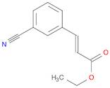 Ethyl (2E)-3-(3-cyanophenyl)-2-propenoate