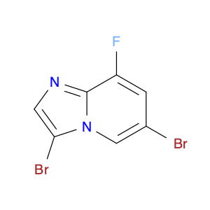 3,6-Dibromo-8-Fluoroimidazo[1,2-A]Pyridine