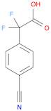 2-(4-Cyanophenyl)-2,2-difluoroaceticAcid