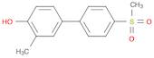 2-Methyl-4-(4-methylsulfonylphenyl)phenol