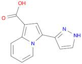 3-(1H-Pyrazol-3-Yl)-Indolizine-1-Carboxylic Acid