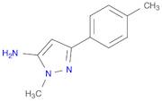 1H-Pyrazol-5-amine, 1-methyl-3-(4-methylphenyl)-