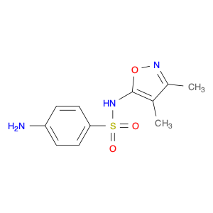 Benzenesulfonamide, 4-amino-N-(3,4-dimethyl-5-isoxazolyl)-