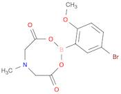 2-(5-bromo-2-methoxyphenyl)-6-methyl-1,3,6,2-dioxazaborocane-4,8-dione