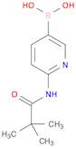 {6-[(2,2-dimethylpropanoyl)amino]-3-pyridinyl}boronic acid
