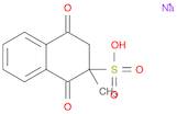 2-Naphthalenesulfonic acid, 1,2,3,4-tetrahydro-2-methyl-1,4-dioxo-,sodium salt