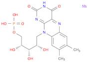 Riboflavin 5'-(dihydrogen phosphate), monosodium salt