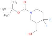 tert-Butyl 4,4-difluoro-3-(hydroxymethyl)-piperidine-1-carboxylate