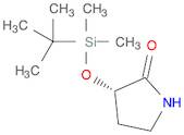 2-Pyrrolidinone, 3-[[(1,1-dimethylethyl)dimethylsilyl]oxy]-, (3S)-