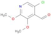 5-Chloro-2,3-dimethoxyisonicotinaldehyde