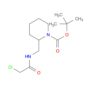 tert-butyl 2-[[(2-chloroacetyl)amino]methyl]piperidine-1-carboxylate