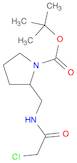 tert-butyl (2R)-2-[[(2-chloroacetyl)amino]methyl]pyrrolidine-1-carboxylate