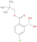 (5-Chloro-2-[(2,2-Dimethylpropoxy)Carbonyl]Phenyl)Boronic Acid