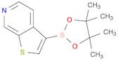 3-(4,4,5,5-tetramethyl-1,3,2-dioxaborolan-2-yl)thieno[2,3-c]pyridine
