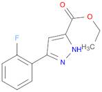 Ethyl 5-(2-fluorophenyl)pyrazole-3-carboxylate