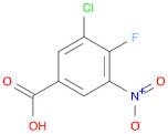 3-Chloro-4-fluoro-5-nitrobenzoicAcid