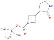 Tert-Butyl 3-(2-Oxopyrrolidin-3-Yl)Azetidine-1-Carboxylate