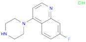 7-Fluoro-4-(piperazin-1-yl)quinoline hydrochloride