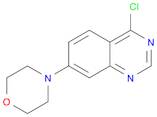 4-Chloro-7-morpholinoquinazoline