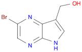 (2-Bromo-5H-pyrrolo[2,3-b]pyrazin-7-yl)methanol