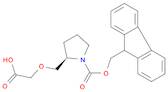2-[[(2R)-1-(9H-Fluoren-9-ylmethoxycarbonyl)pyrrolidin-2-yl]methoxy]acetic acid