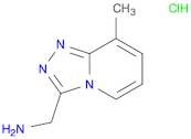 C-(8-Methyl-[1,2,4]Triazolo[4,3-A]Pyridin-3-Yl)-Methylamine Hydrochloride
