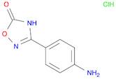 3-(4-Aminophenyl)-1,2,4-oxadiazol-5(4H)-one hydrochloride