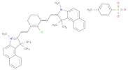 1H-Benz[e]indolium,2-[2-[2-chloro-3-[(1,3-dihydro-1,1,3-trimethyl-2H-benz[e]indol-2-ylidene)ethylidene]-1-cyclohexen-1-yl]ethenyl]-1,1,3-trimethyl-, salt with4-methylbenzenesulfonic acid (1:1)