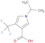 1-Isopropyl-4-(Trifluoromethyl)-1H-Pyrrole-3-Carboxylic Acid