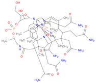 Cobinamide, Co-hydroxy-, f-(dihydrogen phosphate), inner salt, 3'-esterwith (5,6-dimethyl-1-a-D-ri…