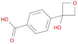 4-(3-hydroxyoxetan-3-yl)benzoic acid