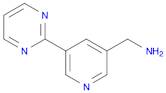 (5-(Pyrimidin-2-yl)pyridin-3-yl)methanamine