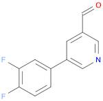 5-(3,4-Difluorophenyl)nicotinaldehyde