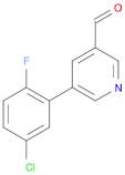 5-(5-Chloro-2-fluorophenyl)nicotinaldehyde