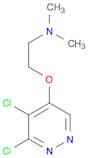 2-((5,6-Dichloropyridazin-4-yl)oxy)-N,N-dimethylethanamine