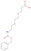 Cbz-n-amido-peg2-acid
