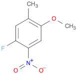 Benzene, 1-fluoro-4-methoxy-5-methyl-2-nitro-