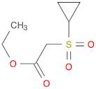 ethyl 2-cyclopropylsulfonylacetate