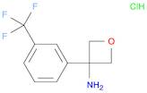 3-(3-(Trifluoromethyl)phenyl)oxetan-3-amine hydrochloride