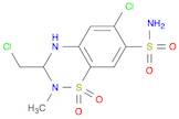 2H-1,2,4-Benzothiadiazine-7-sulfonamide,6-chloro-3-(chloromethyl)-3,4-dihydro-2-methyl-, 1,1-dioxide