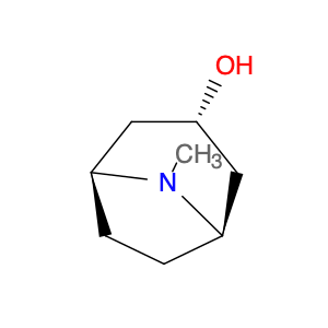 8-Azabicyclo[3.2.1]octan-3-ol, 8-methyl-, (3-exo)-