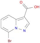 7-Bromopyrazolo[1,5-a]pyridine-3-carboxylic acid