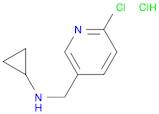 N-((6-Chloropyridin-3-yl)methyl)cyclopropanamine hydrochloride