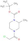 tert-butyl 4-(2-chloroacetyl)-2-methylpiperazine-1-carboxylate