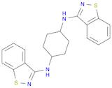 1-N,4-N-bis(1,2-benzothiazol-3-yl)cyclohexane-1,4-diamine