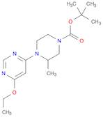 tert-butyl 4-(6-ethoxypyrimidin-4-yl)-3-methylpiperazine-1-carboxylate