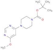 tert-butyl 4-(6-methoxypyrimidin-4-yl)piperazine-1-carboxylate